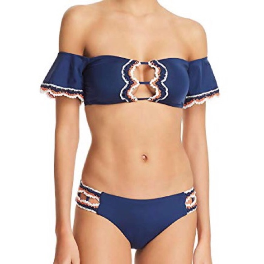 BECCA Medina Crochet Off Shoulder Set